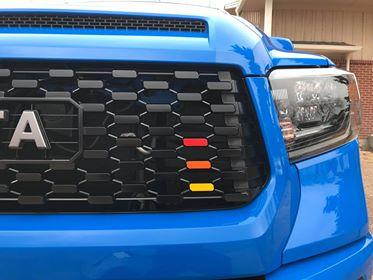 Premium Cast Vinyl Heritage Decals for 2019-2021 Tundra TRD PRO Grille