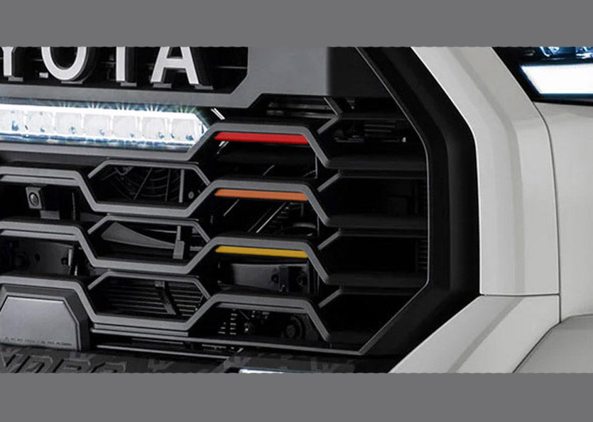 Premium Cast Vinyl Heritage Decals for 2022-2025 Tundra TRD Pro Grille