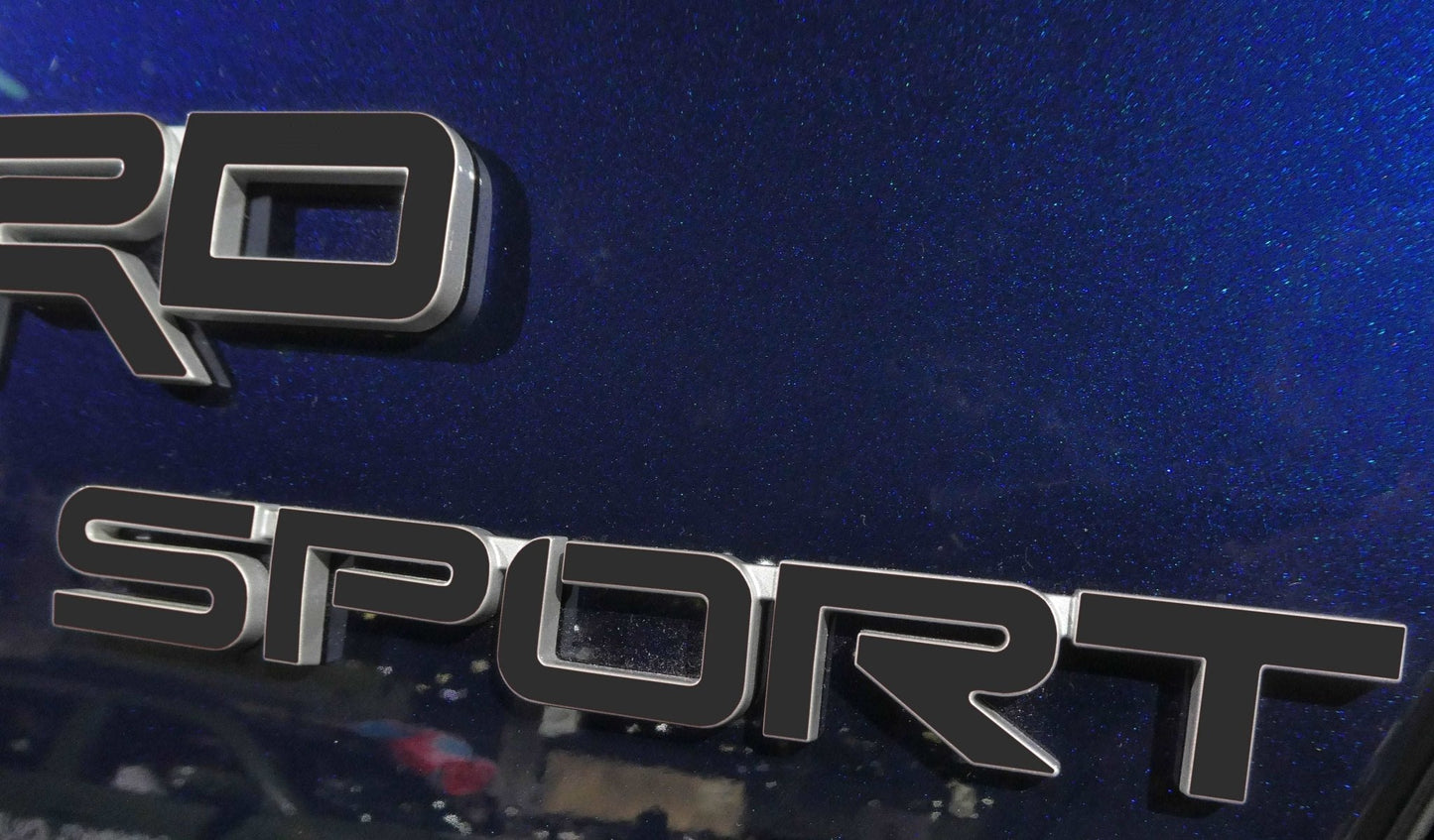 Premium Cast Vinyl Decal Letters for 2021-2025 4Runner TRD SPORT Emblems x2