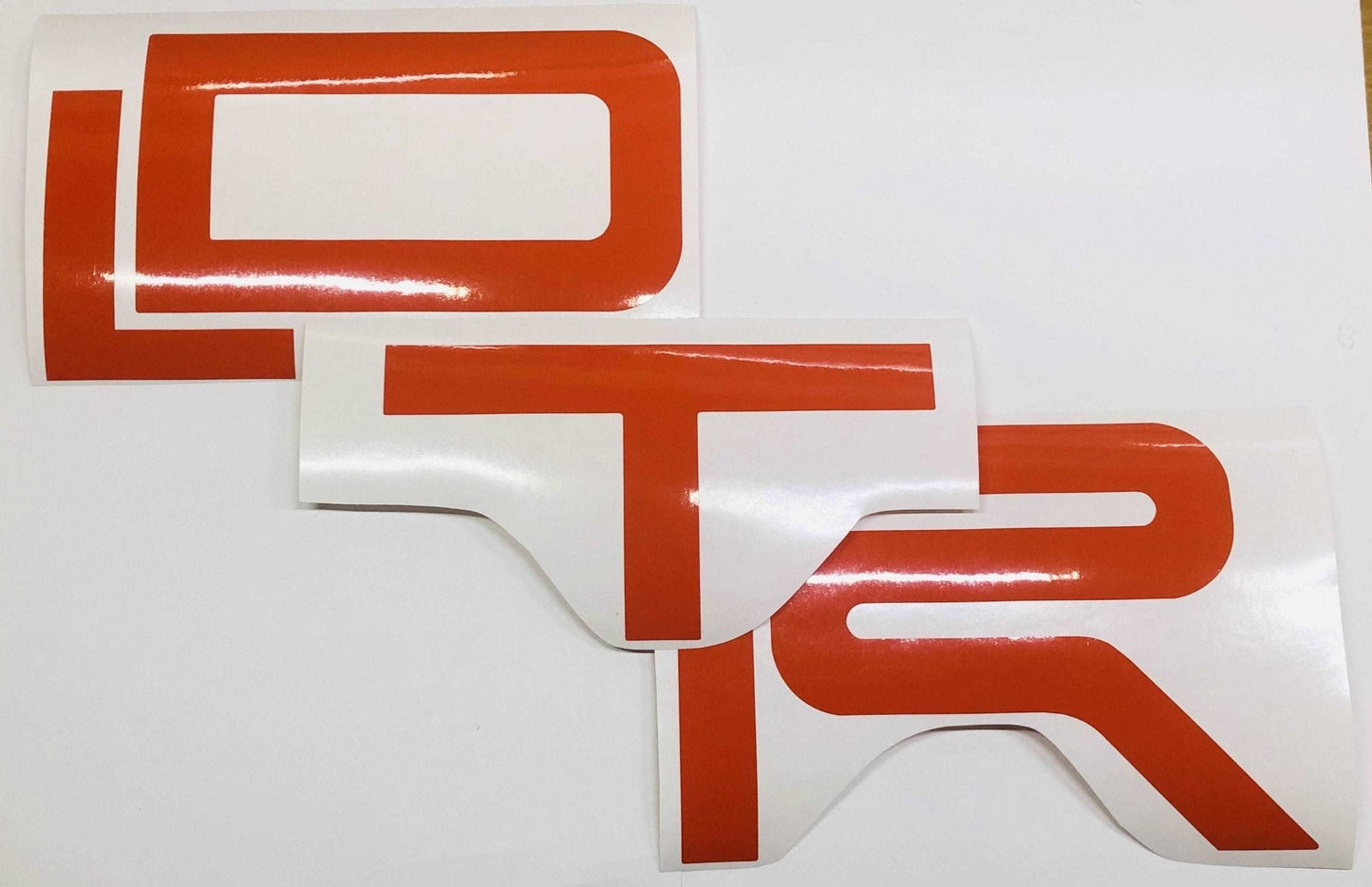 Premium Cast Vinyl Decal Letter Inserts for 2015-2018 4Runner TRD Pro Skid Plate