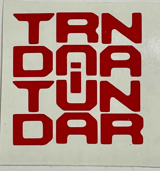 Premium Cast Vinyl Decal Letter Inserts for 2022-2025 Tundra Center Brake Light