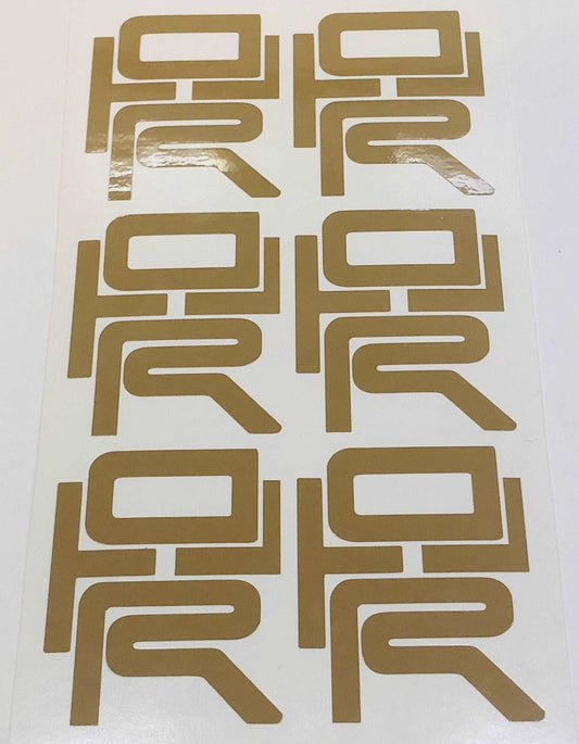 Premium Cast Vinyl Decal Letter Inserts for TRD BEADLOCK and FN Wheel Center Caps