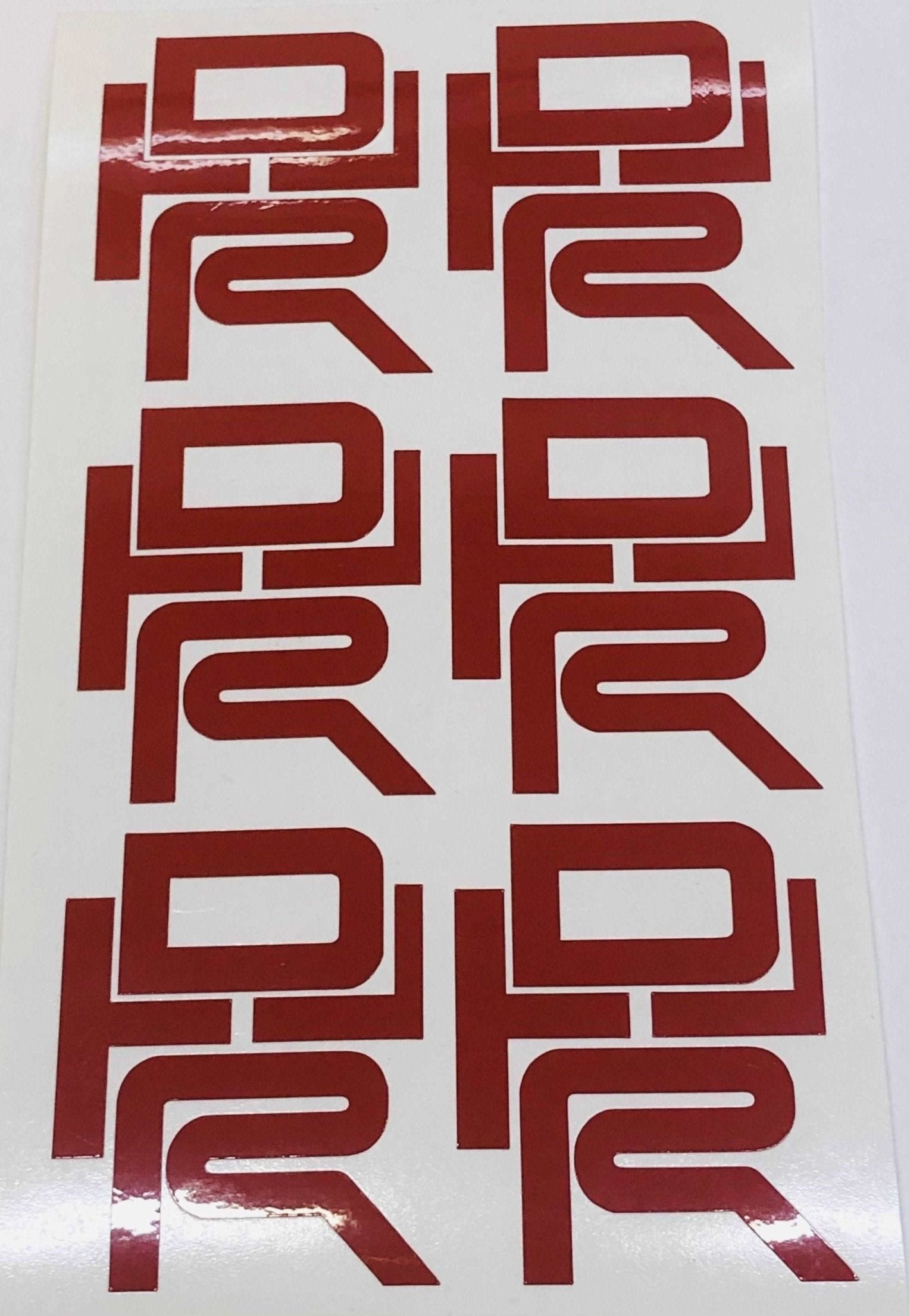Premium Cast Vinyl Decal Letter Inserts for TRD SEMA Wheel Center Caps x6