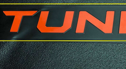 Premium Cast Vinyl Decal Letter Inserts for 2014-2021 Tundra Door Sill Protectors x2