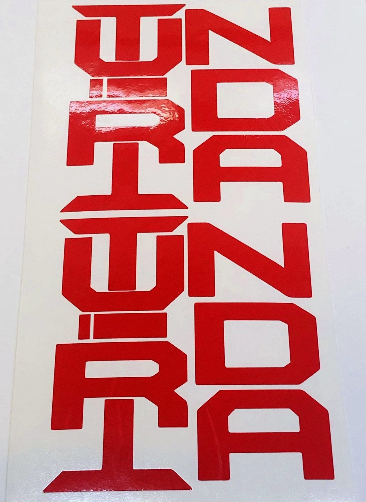 Premium Cast Vinyl Decal Letter Inserts for 2014-2021 Tundra Door Sill Protectors x2