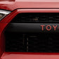 Premium Cast Vinyl Decal Letter Inlays for 2015-2025 4Runner TRD PRO Grille