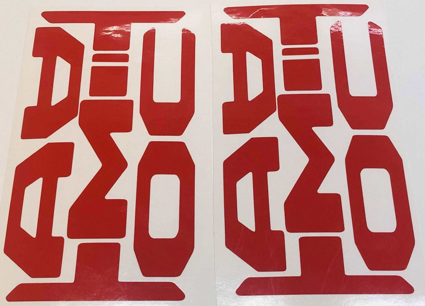 Premium Cast Vinyl Decal Letter Inserts for 2016-2023 Tacoma Front Door Sill Protectors x2