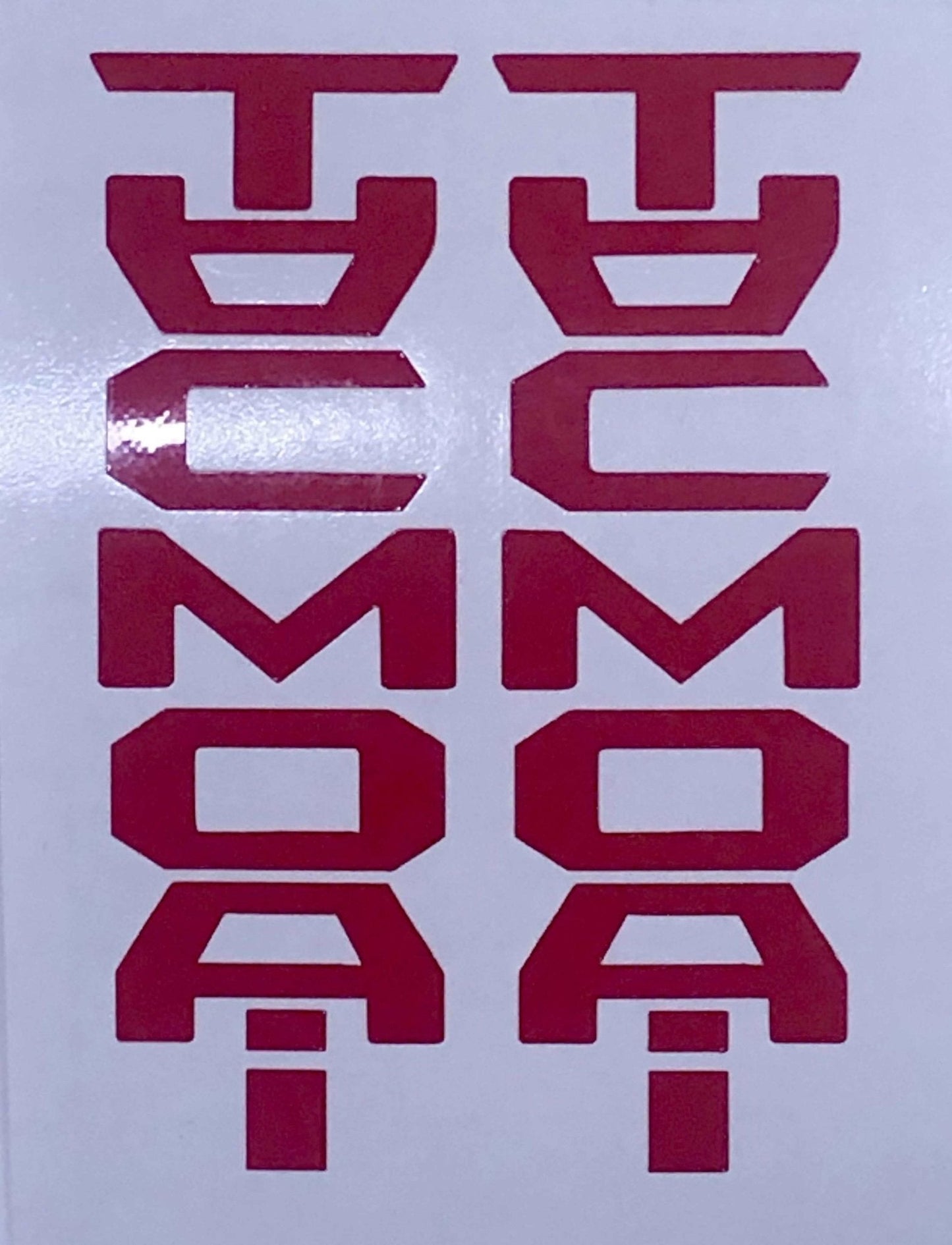 Premium Cast Vinyl Decal Letter Inserts for 2016-2023 Tacoma Glovebox