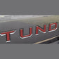 Premium Cast Vinyl Decal Letter Inlays for 2022-2025 Tundra with Raised Tailgate Letters