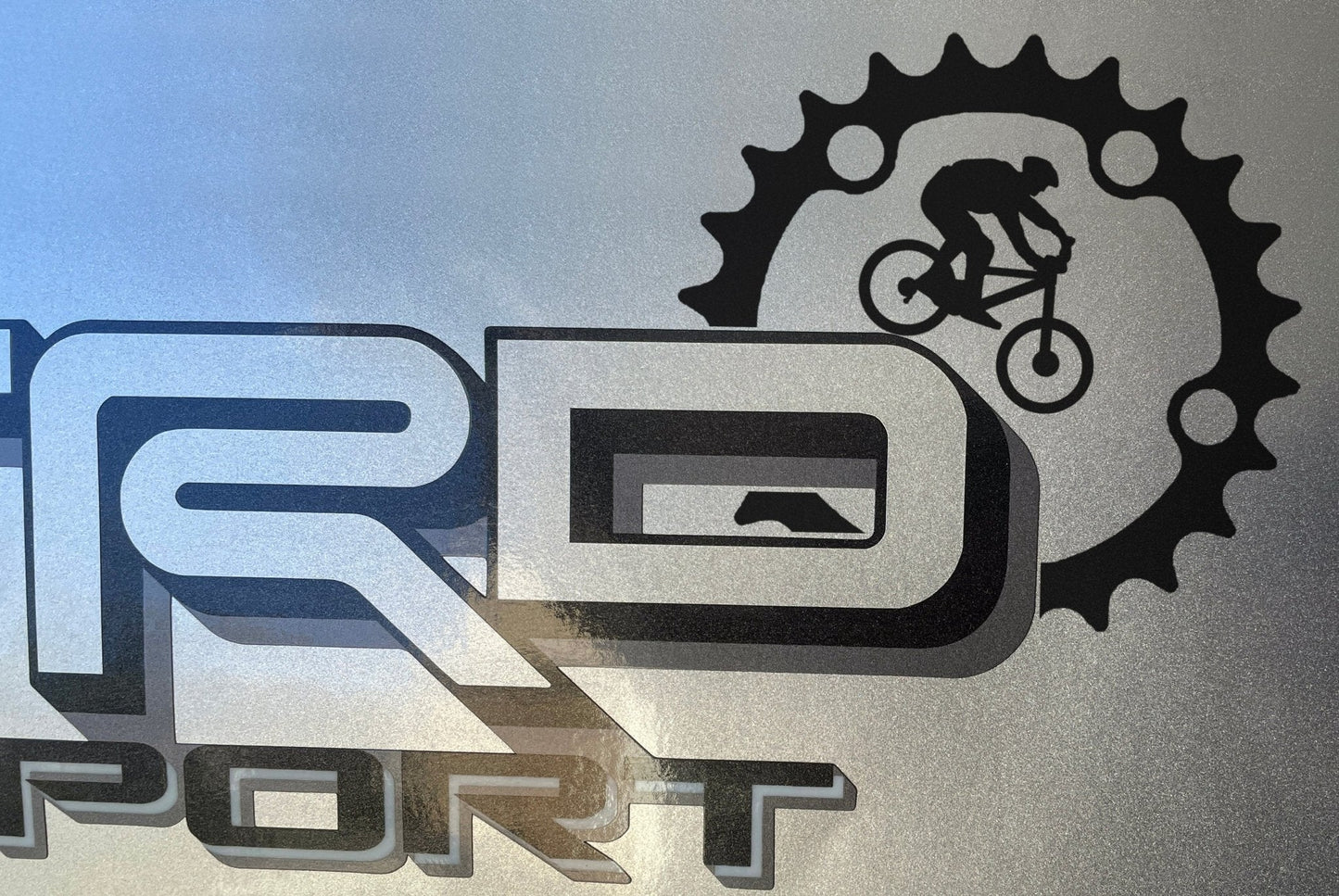 Premium Cast Vinyl Mountain Bike Decals for 2024-2025 Tacoma TRD Off Road and Sport x2