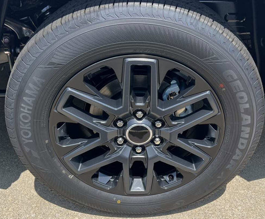 Premium Cast Vinyl Decal Overlays for 2022-2025 Tundra Limited 20" Wheels