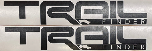 Premium Cast Vinyl "TRAIL FINDER" Decals
