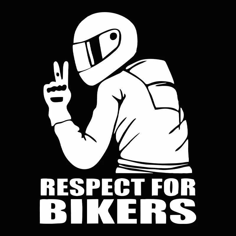 Respect Bikers Stickers
