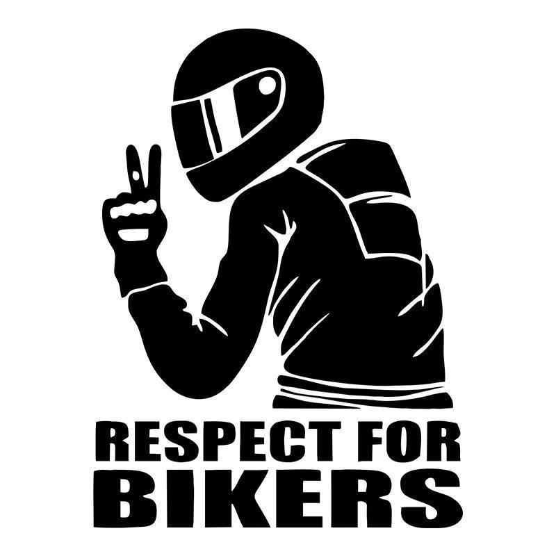 Respect Bikers Stickers