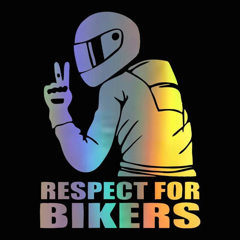 Respect Bikers Stickers