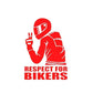 Respect Bikers Stickers