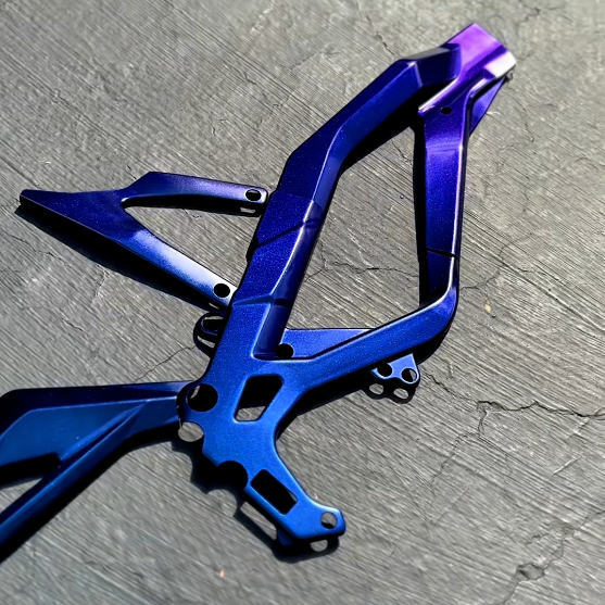 Surron LBX Professionally Painted Frame Guards | by MXBolts | for Surron Light Bee X