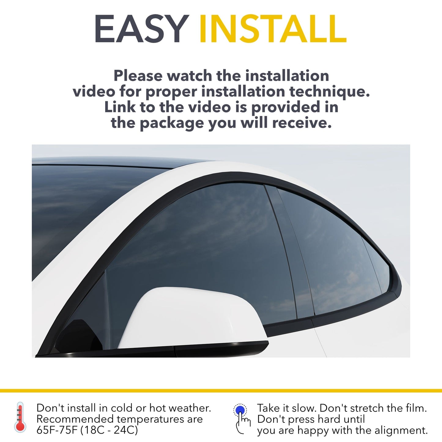 Nano Ceramic Windows Tint | Tesla Model 3 (2017-2023)