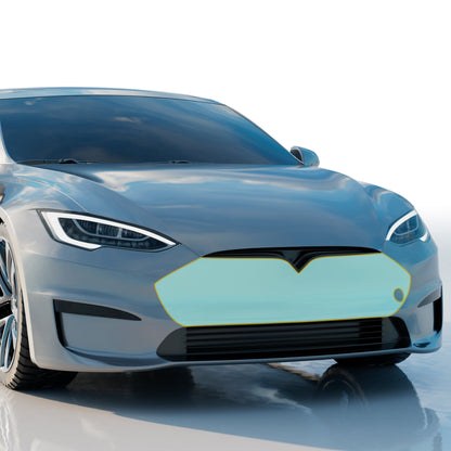 Mini Bumper PPF | Anti Scratch Paint Protection Film Cover for Tesla Model S 2021-2026