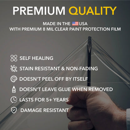 Mini Bumper PPF | Anti Scratch Paint Protection Film Cover for Tesla Model S 2021-2026