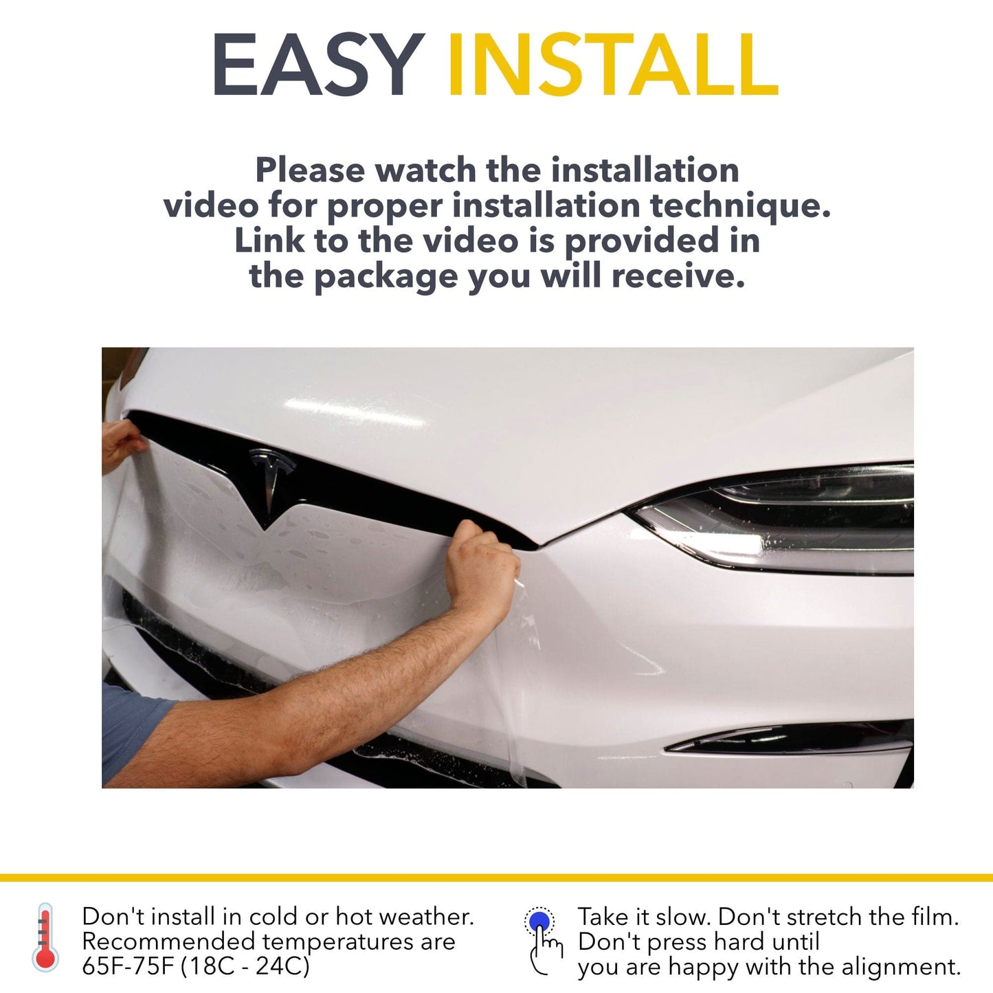 Mini Bumper PPF | Anti Scratch Paint Protection Film Cover for Tesla Model S 2021-2026