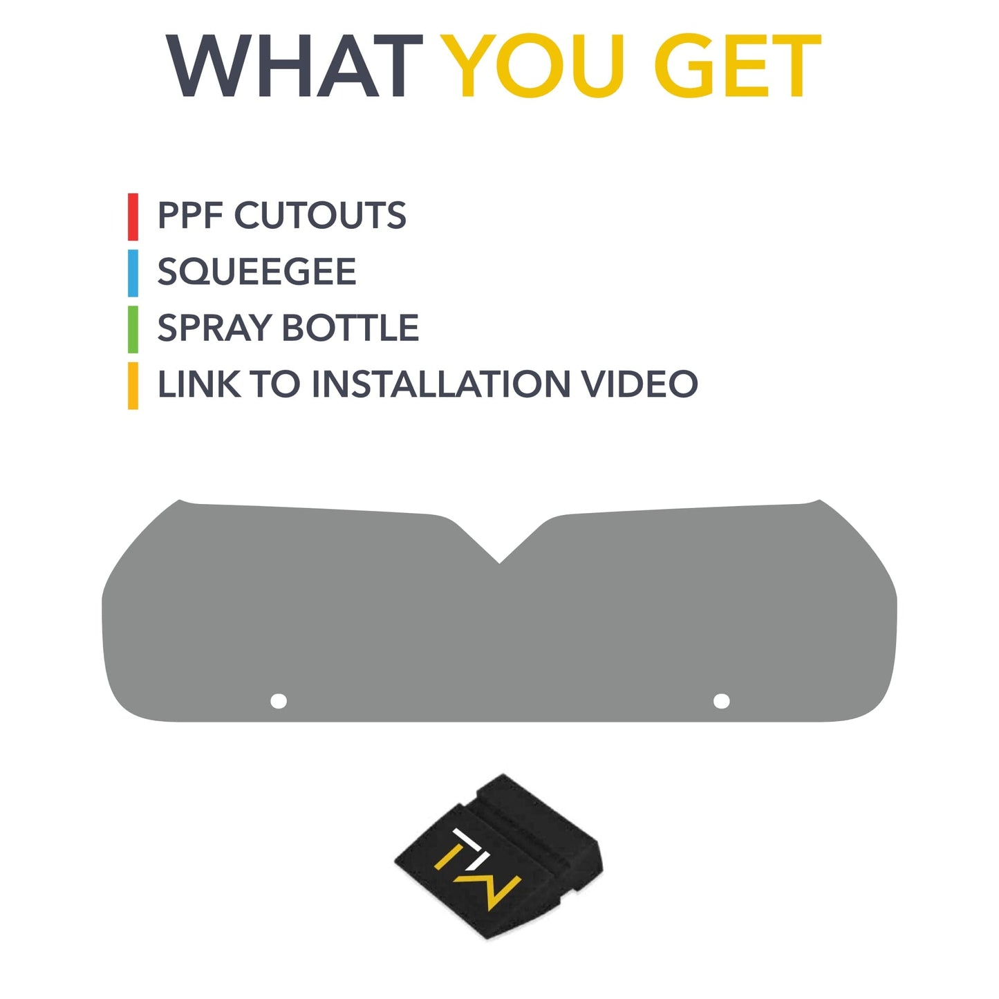 Mini Bumper PPF | Anti Scratch Paint Protection Film Cover for Tesla Model S 2021-2026