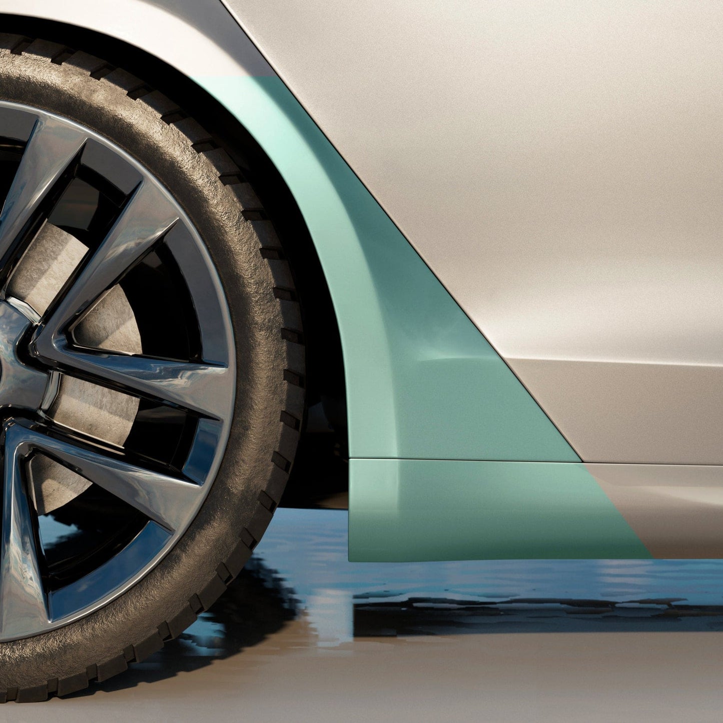 Rear Fenders & Rockers PPF | Tesla Model S 2021-2026