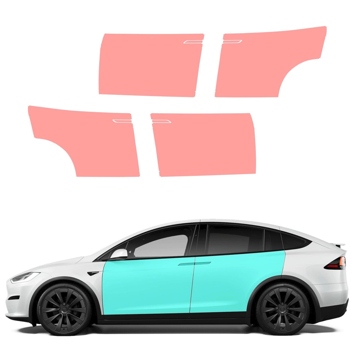 Doors PPF | Paint Protection Film for Tesla Model X