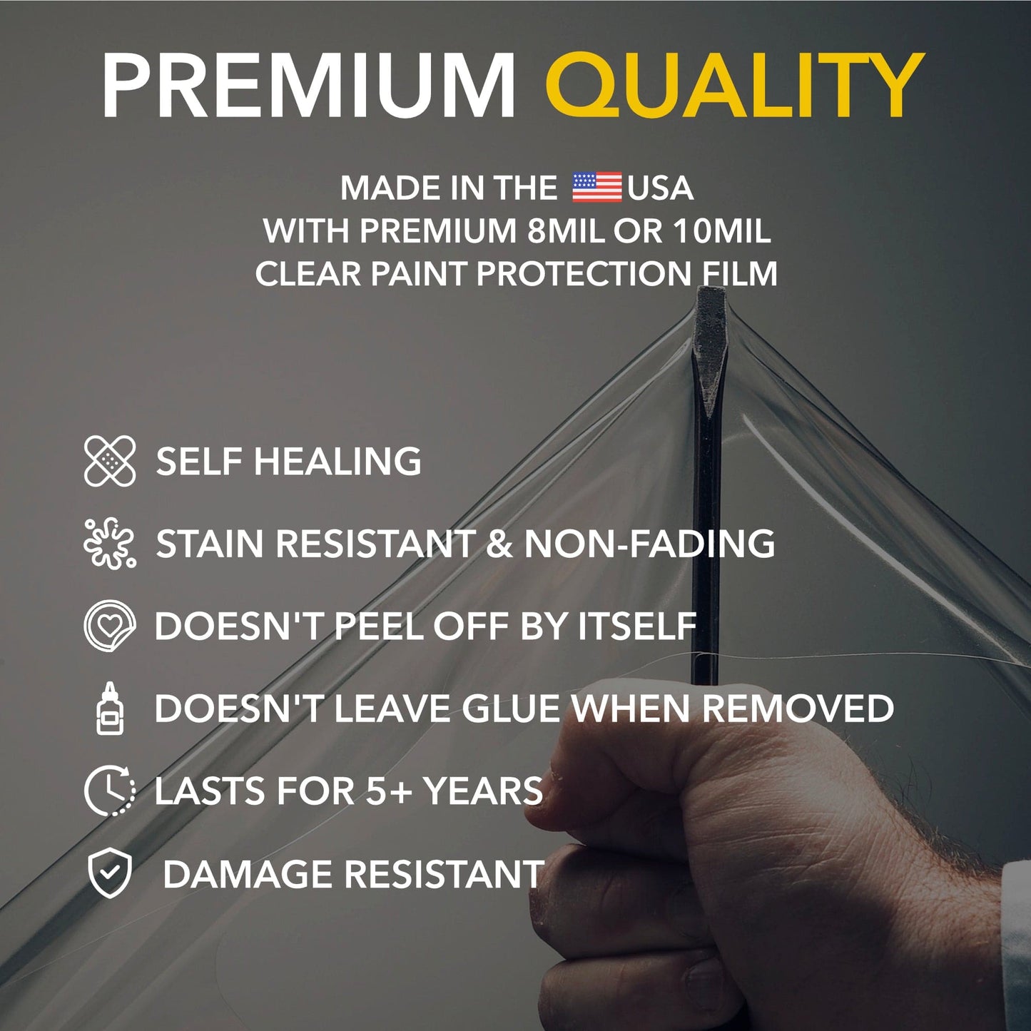 Lower Doors PPF | Rockers Area Paint Protection Film for Tesla Model X