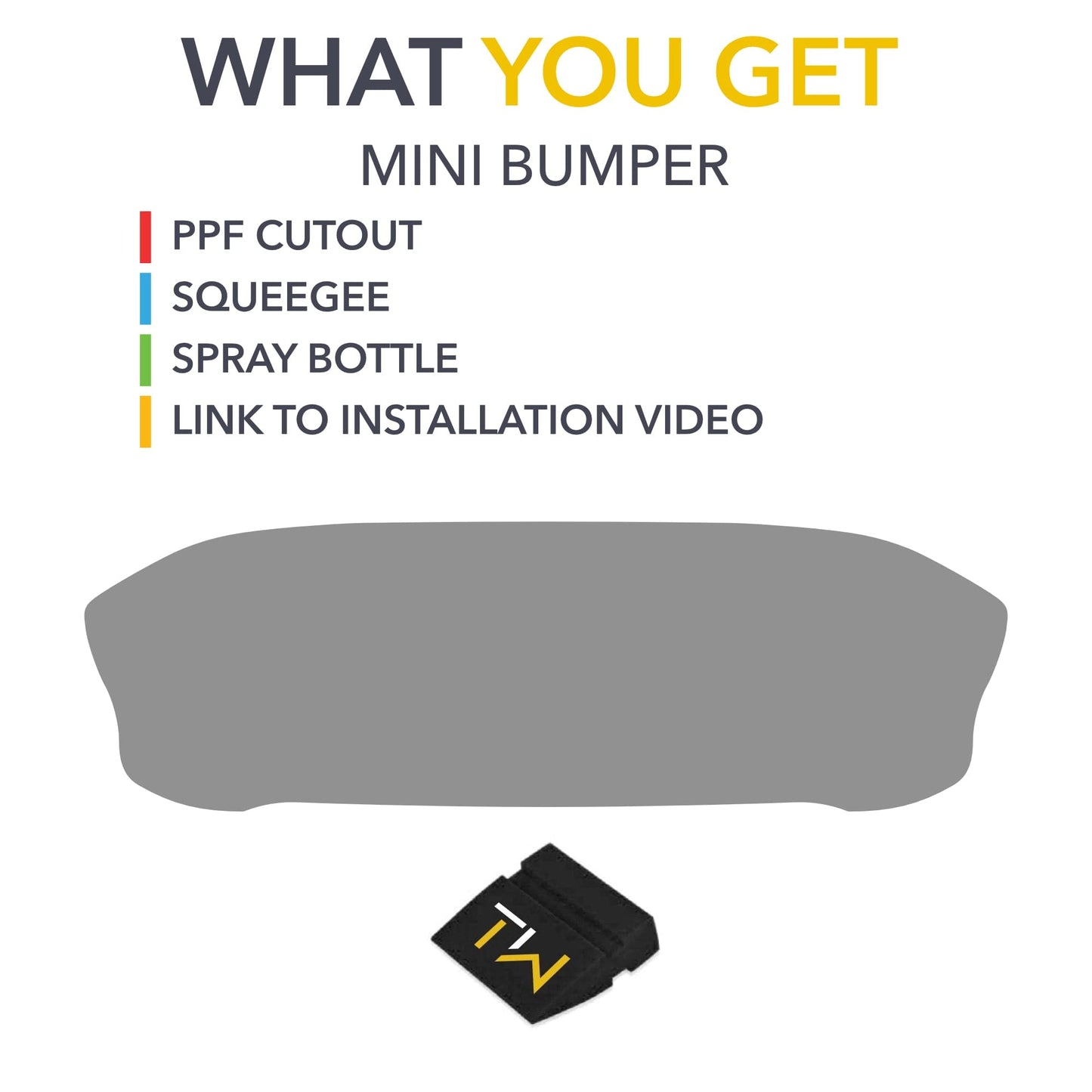 Bumper PPF | Paint Protection Film for Ford Mustang Mach-E