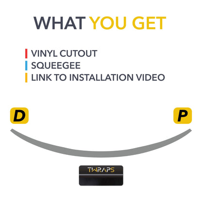 Tesla Model 3 Highland Rear Diffuser Lip Carbon Fiber Vinyl Wrap | By TWRAPS | For Tesla Model 3 Highland