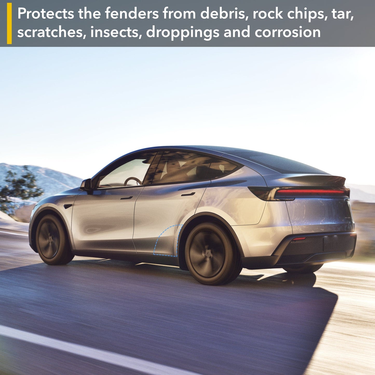 Fenders PPF | Paint Protection Film for Tesla Model Y, Including Juniper