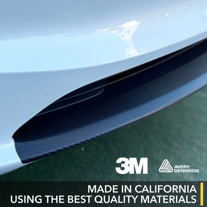 Tesla Model 3 Highland Front Lip Carbon Fiber Vinyl Wrap | By TWRAPS | For Tesla Model 3 Highland