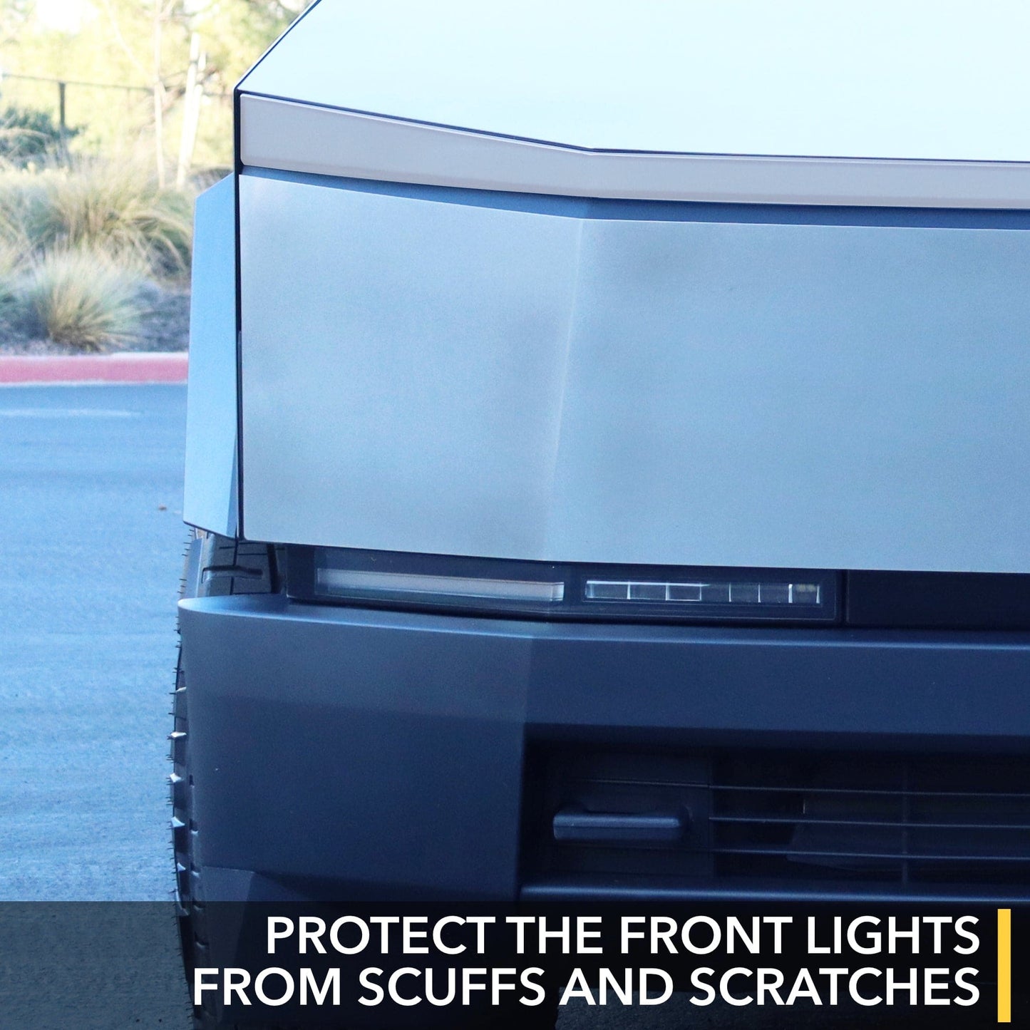 Headlights Clear PPF Shield | Tesla Cybertruck, Headlamp Cover