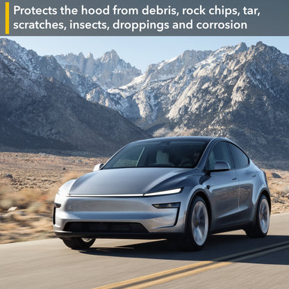Hood PPF | Paint Protection Film Cover for Tesla Model Y Juniper