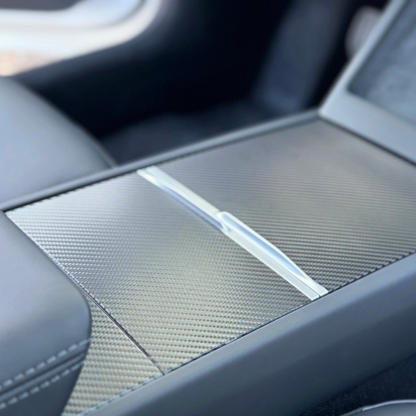 TWRAPS Black Carbon Fiber Vinyl Wrap Kit | By TWRAPS | For Tesla Model 3 Highland & Model Y Juniper 2024-2026