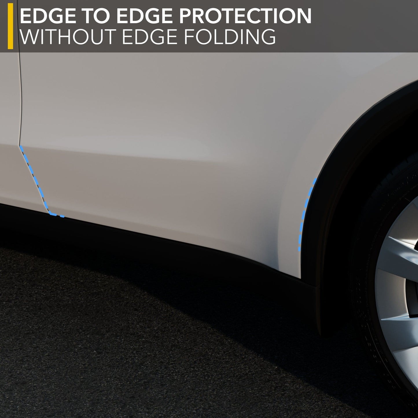 Lower Doors PPF | Tesla Model Y Rockers Area Paint Protection Film