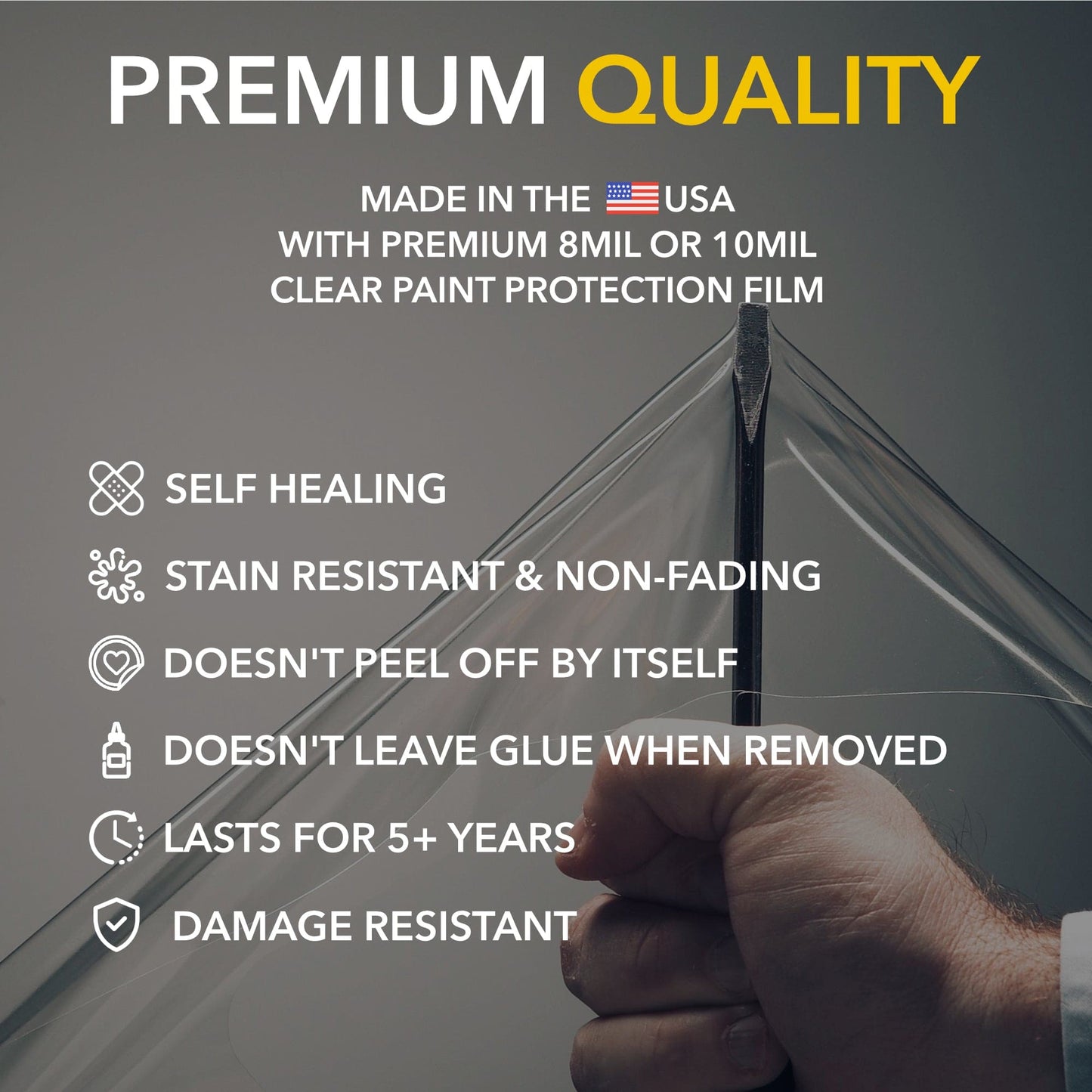 Rockers PPF | 2017-2026 Tesla Model 3 Clear Paint Protection Film