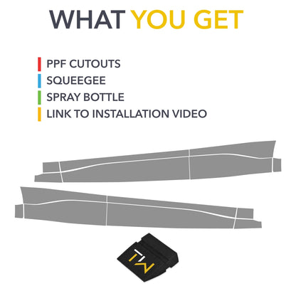 Rockers PPF | Paint Protection Film for Ford Mustang Mach-E