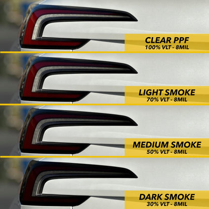 Tail Lights Smoke Tint PPF | By TWRAPS | For Tesla Model 3 Highland 2024–2026