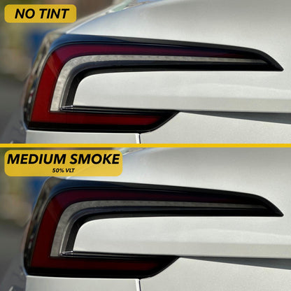 Tail Lights Smoke Tint PPF | By TWRAPS | For Tesla Model 3 Highland 2024–2026