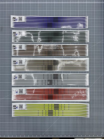 Honda Navi Wheel stripes "Rim Tape"