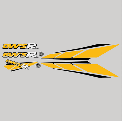Yamaha BWS-R Decal 2001 with rear Graphic