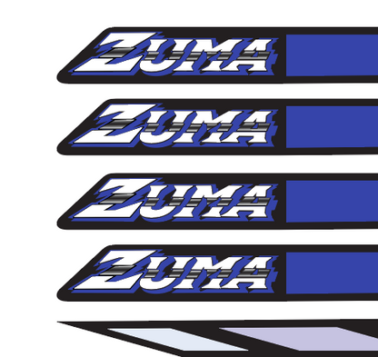Yamaha Zuma Wheel stripes Directional "Rim Tape" V2
