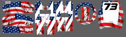 MERICA' decal kit Super 73 RX / R / (New S2 adventure)