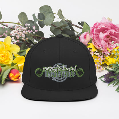 Forbidden Industries Green and Grey SnapBack Hat