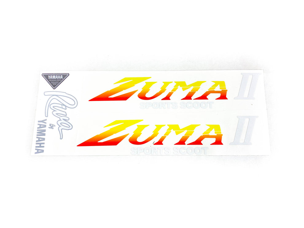 Yamaha Zuma Riva Decal 89-01 Original style | Prebug – P.M. Print Lab