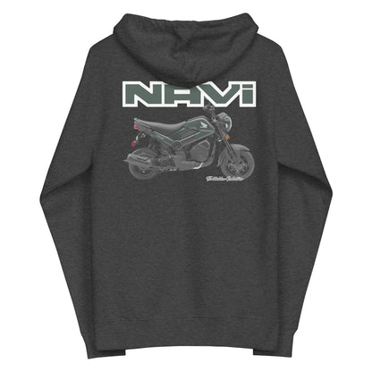 Ranger Green Honda Navi Motorcycle zip up hoodie
