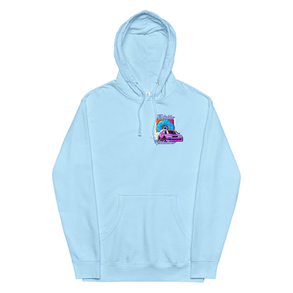 Driftin, Donuts Dunkin style Mid-weight Hoodie |  TE37 | Nissan s13, drifting