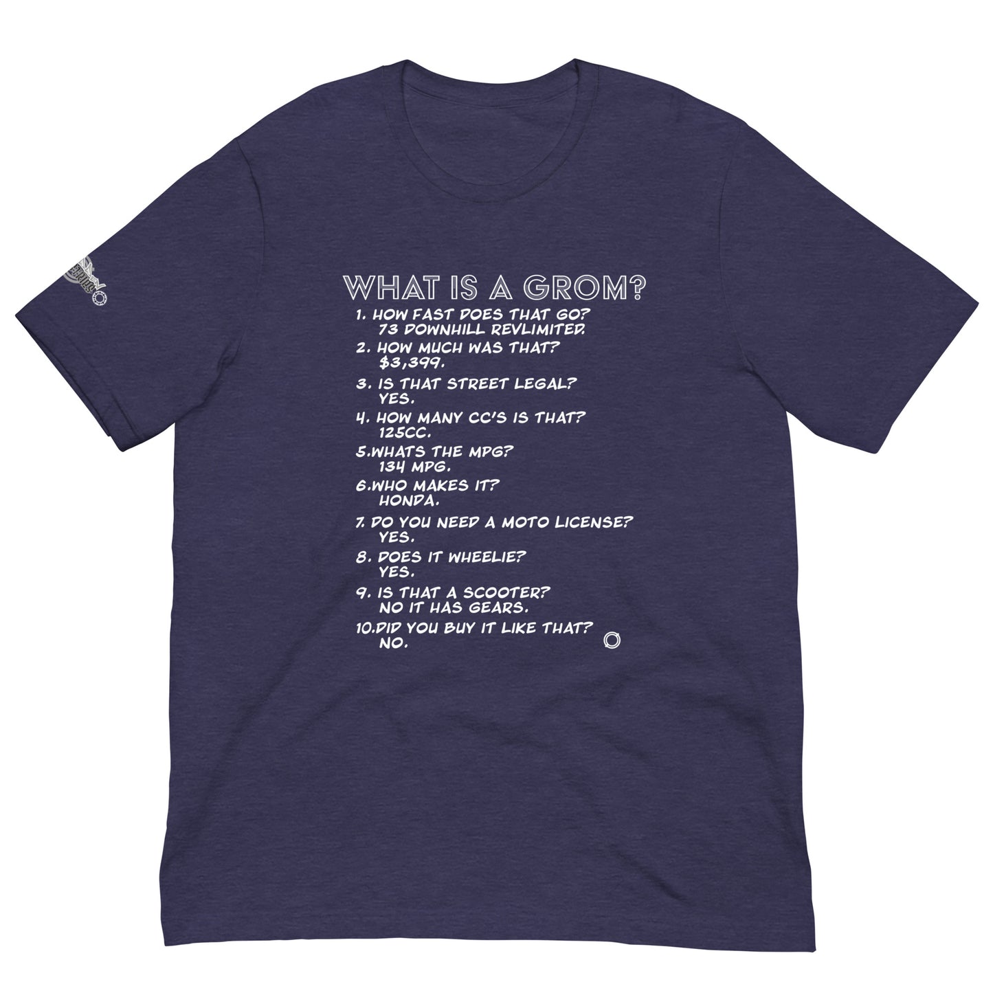 What is a Grom? Tshirt – P.M. Print Lab